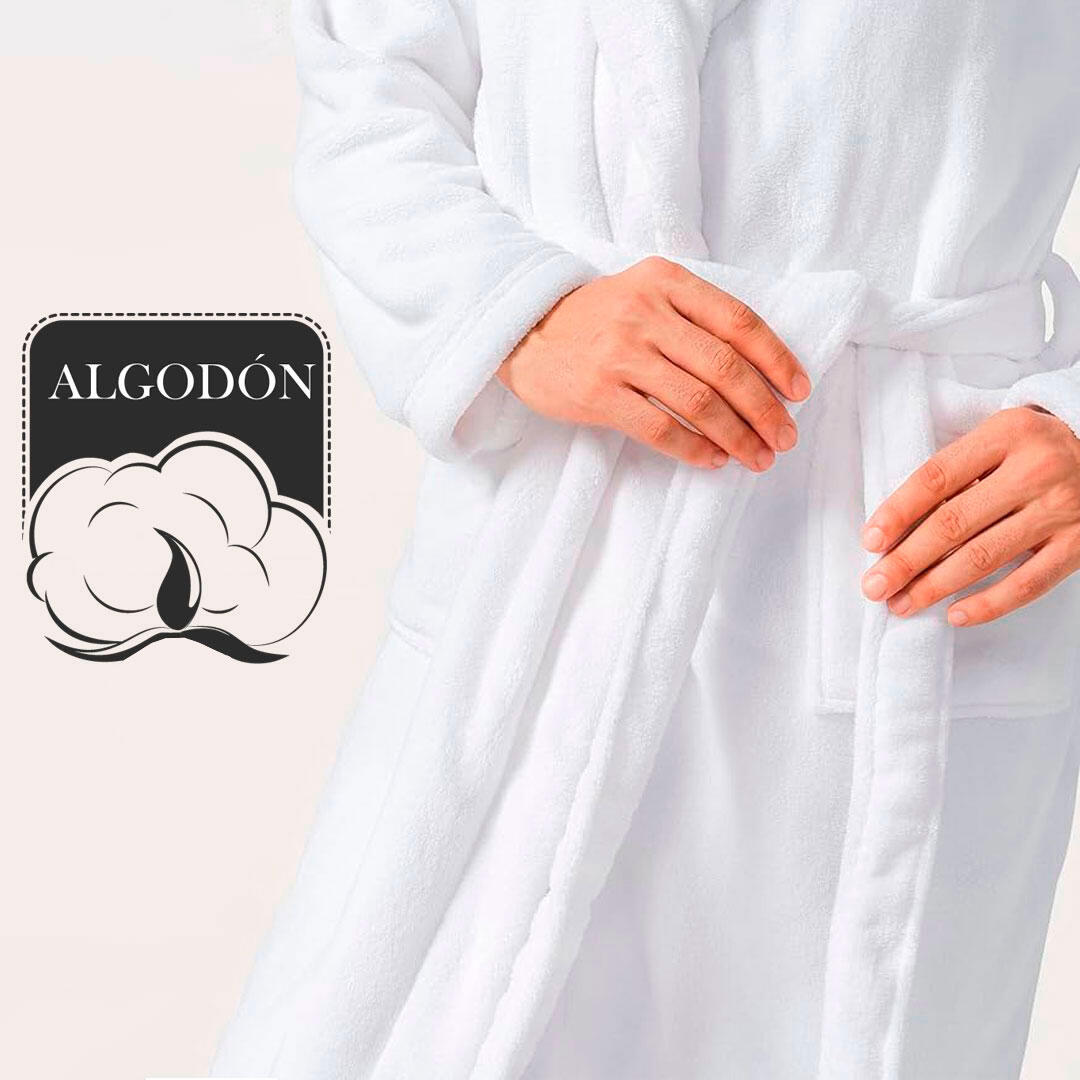 Roupão Masculino Branco