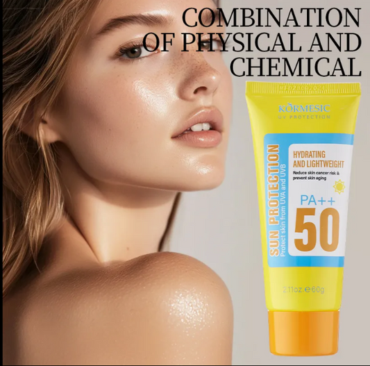 Kormmesic Protetor Solar 50++ Hidratante e Leve 60g