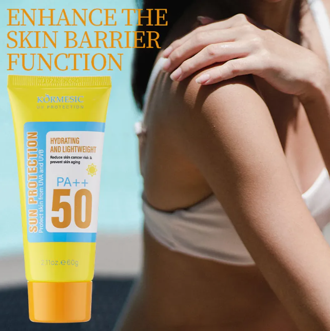 Kormmesic Protetor Solar 50++ Hidratante e Leve 60g