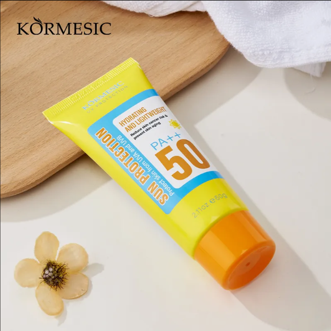 Kormmesic Protetor Solar 50++ Hidratante e Leve 60g